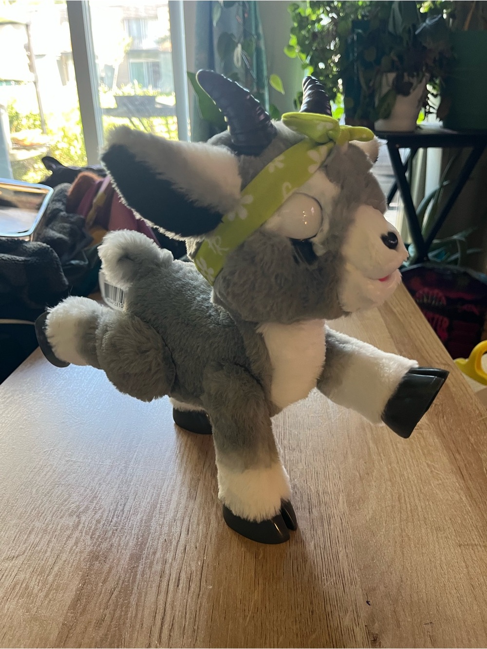 FurReal Daisy the Yoga Goat Interactive Plush Toy. Tested Works No Bottle